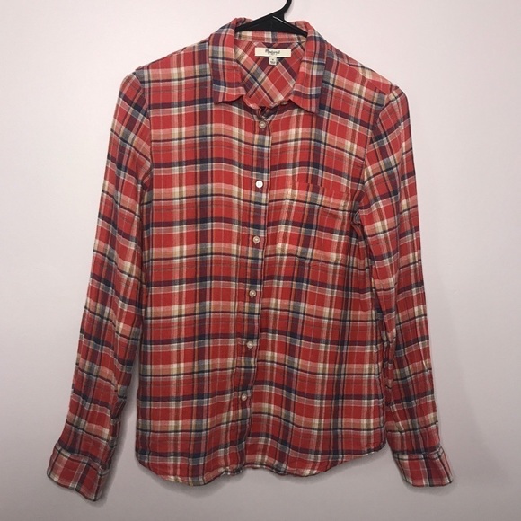 Madewell Tops - Madewell Flannel